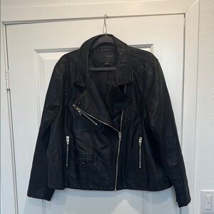 Anthropologie Blank NYC Black Leather Jacket